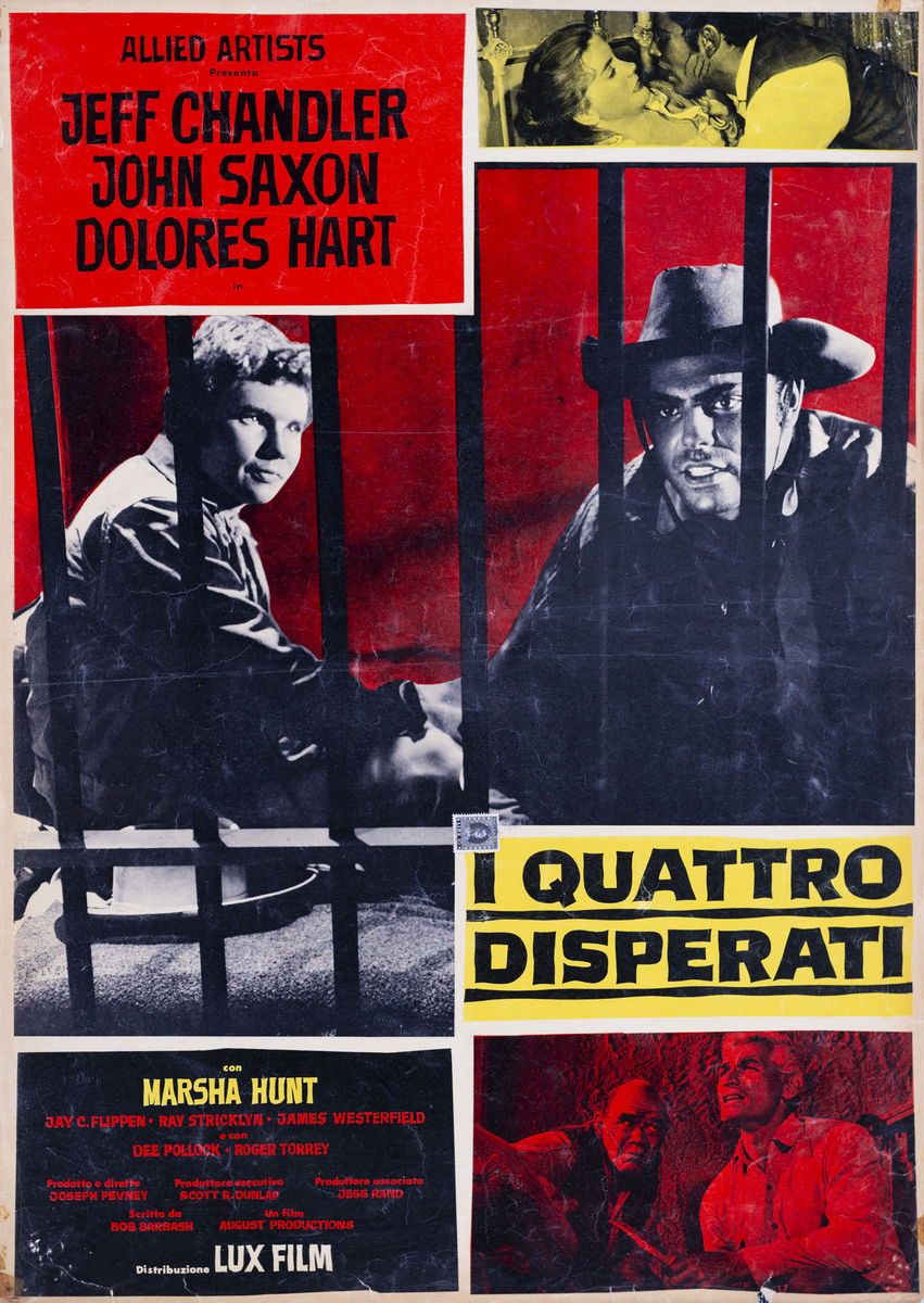 I quattro disperati - Fotobusta 1