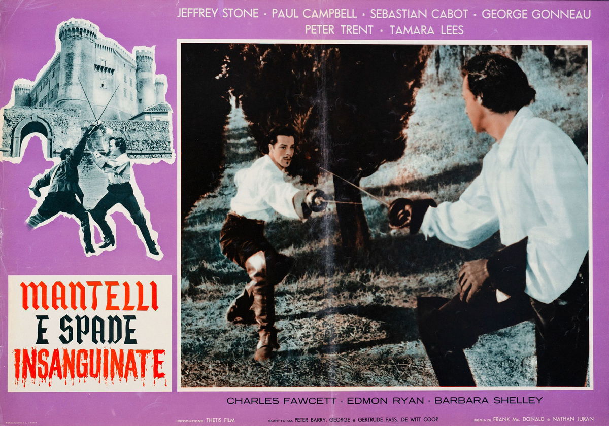 Le quattro spade - Fotobusta 1