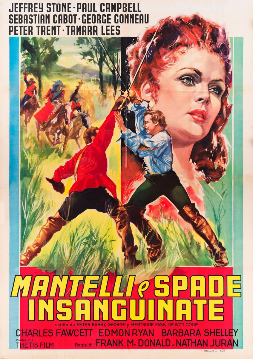 Le quattro spade - Manifesto 1