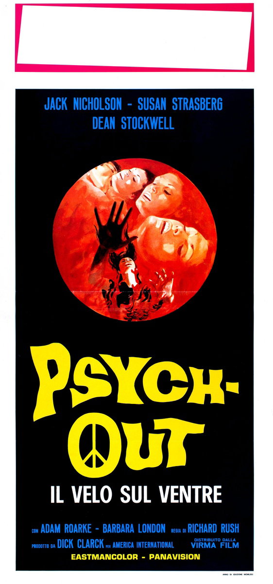 Locandina 2 per il film Psych-out - Il velo sul ventre (1968)