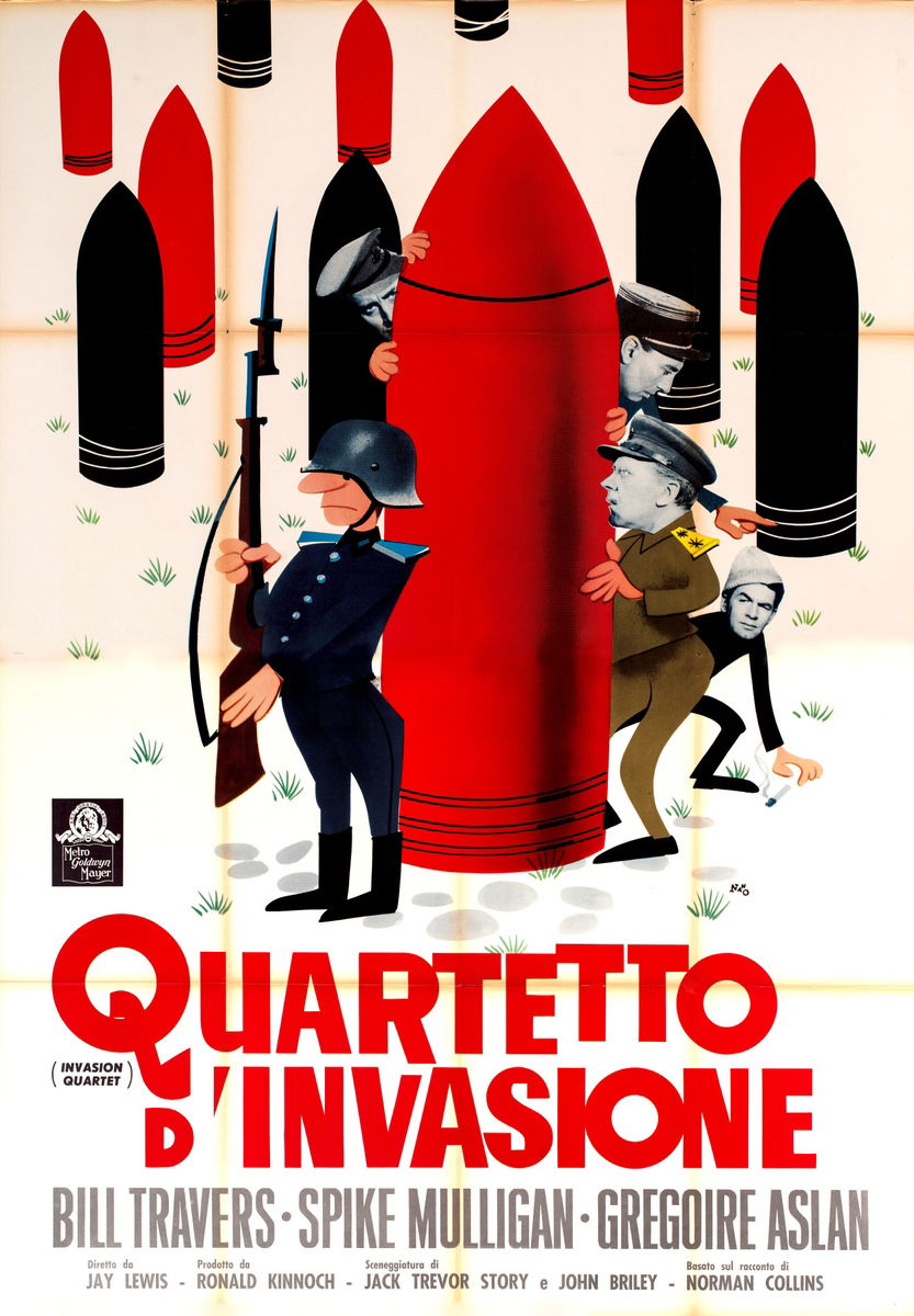 Quartetto d'invasione - Manifesto 1