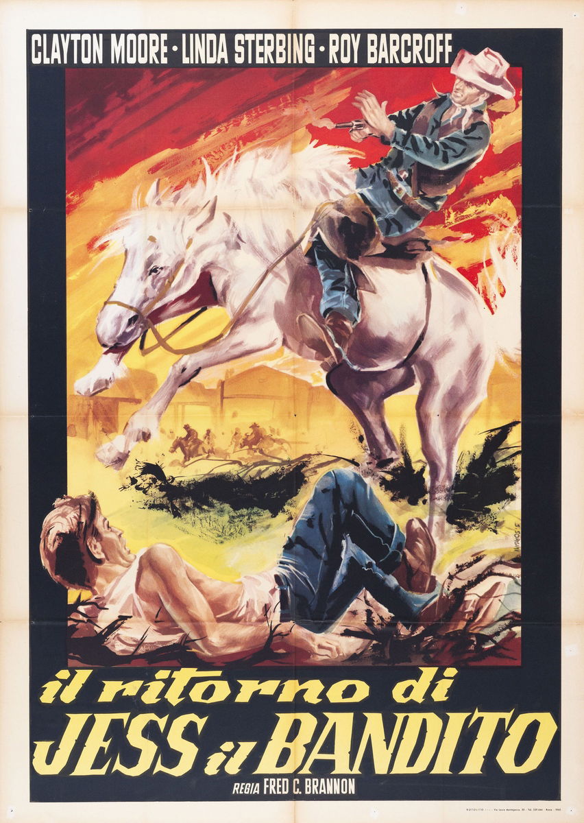 Il ritorno di Jess il bandito - Manifesto 1