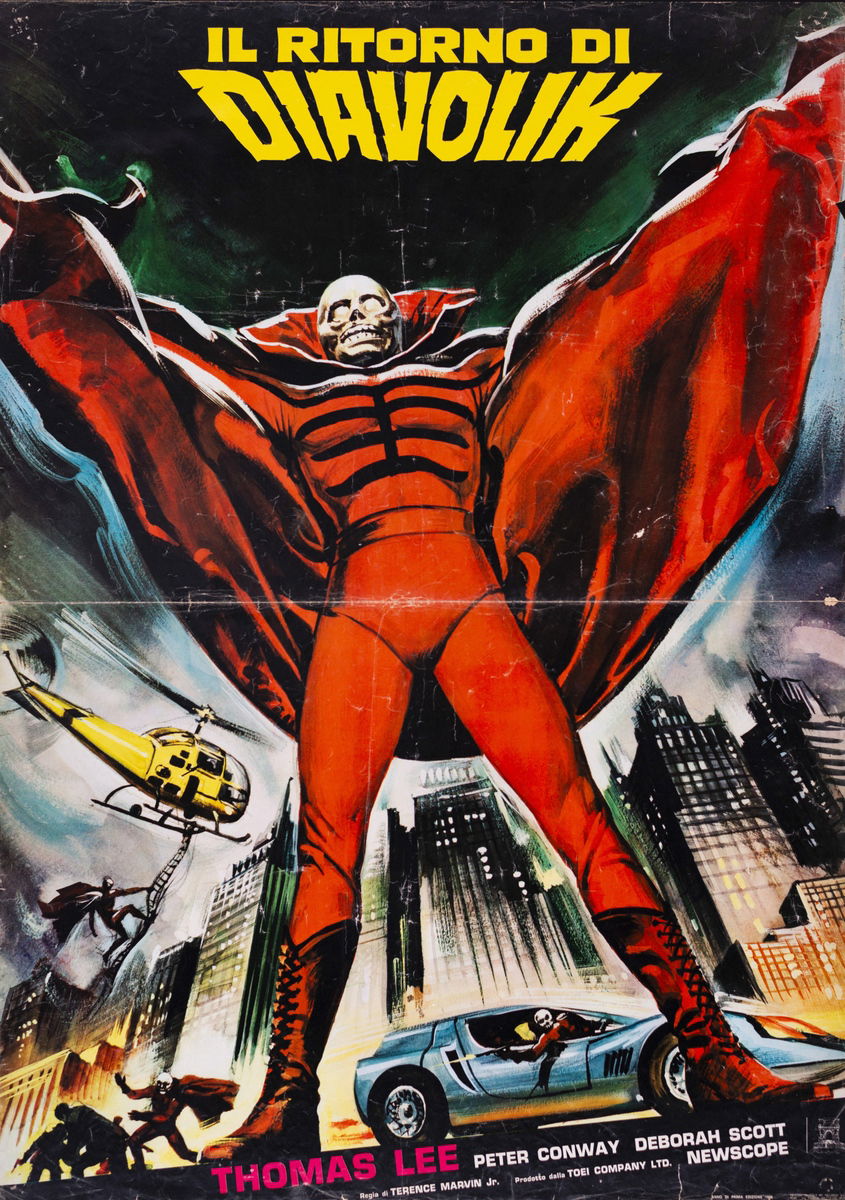 Il ritorno di Diavolik - Manifesto 1
