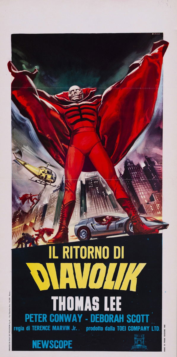 Il ritorno di Diavolik - Locandina 1