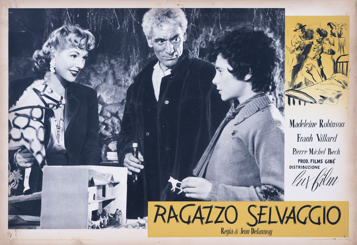 Fotobusta 3 per il film Ragazzo selvaggio (1951)