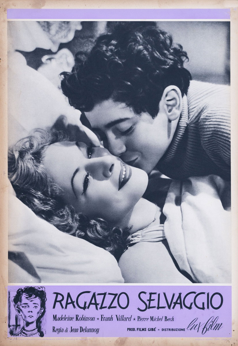 Fotobusta 4 per il film Ragazzo selvaggio (1951)