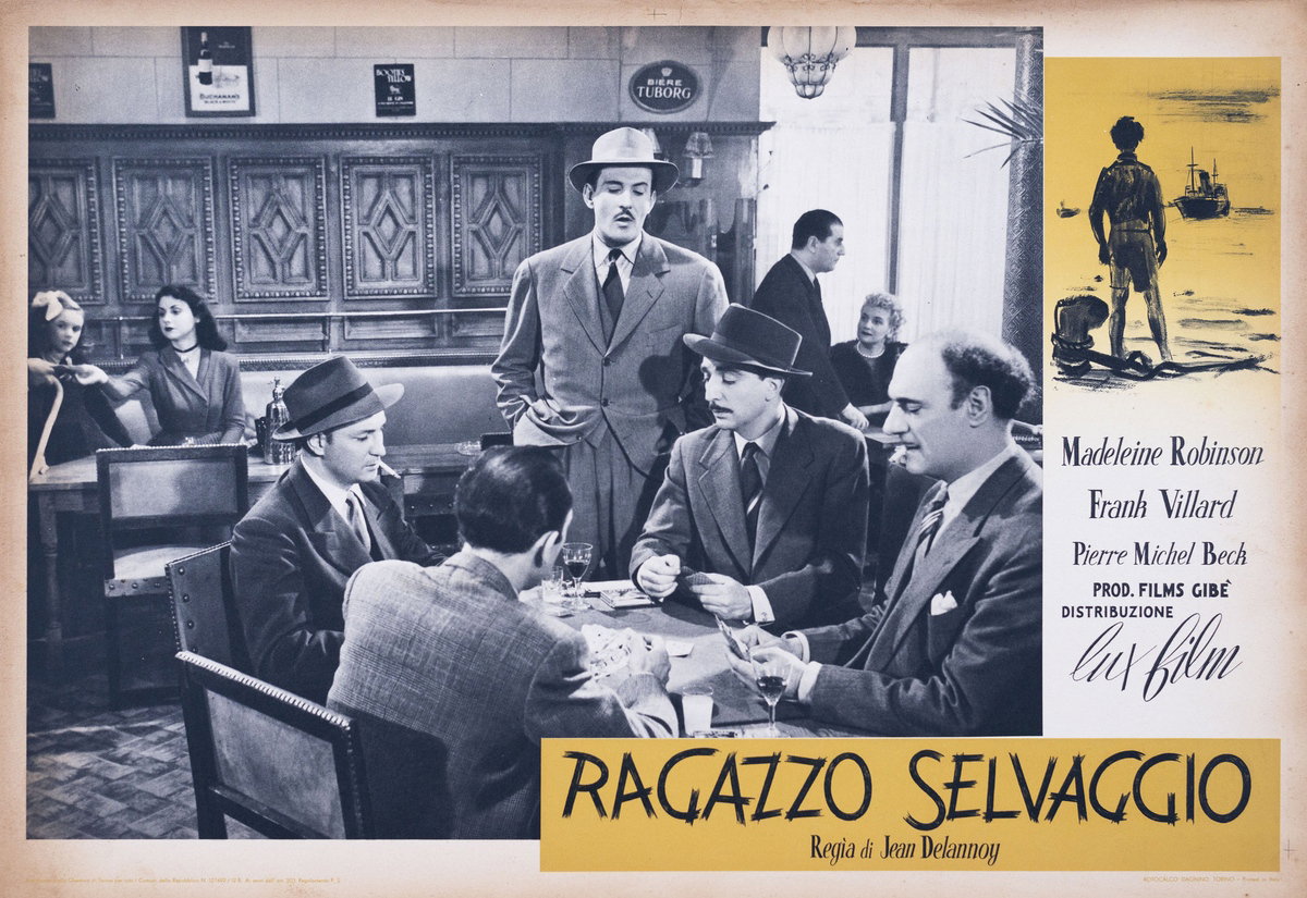 Fotobusta 2 per il film Ragazzo selvaggio (1951)