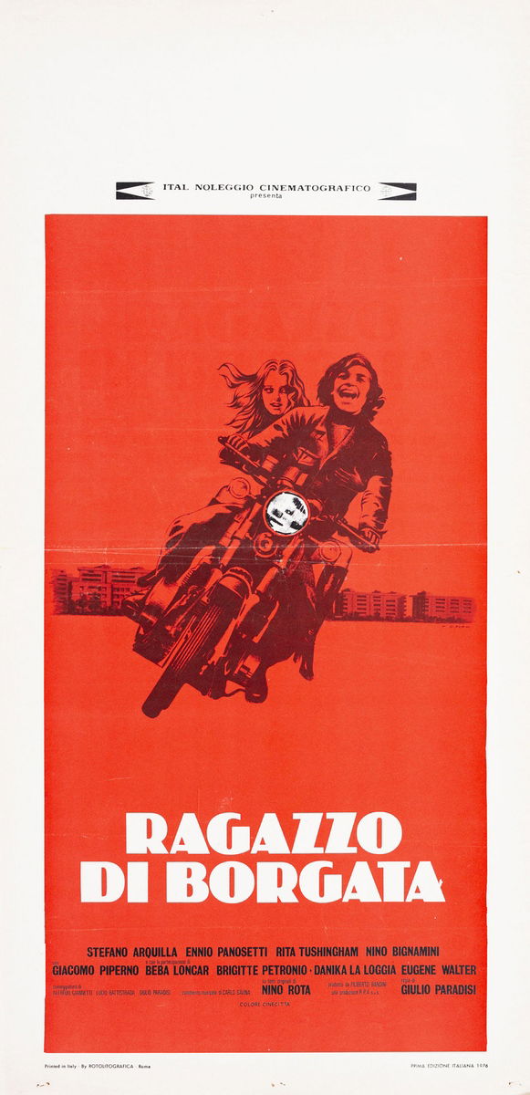 Ragazzo di borgata - Locandina 1