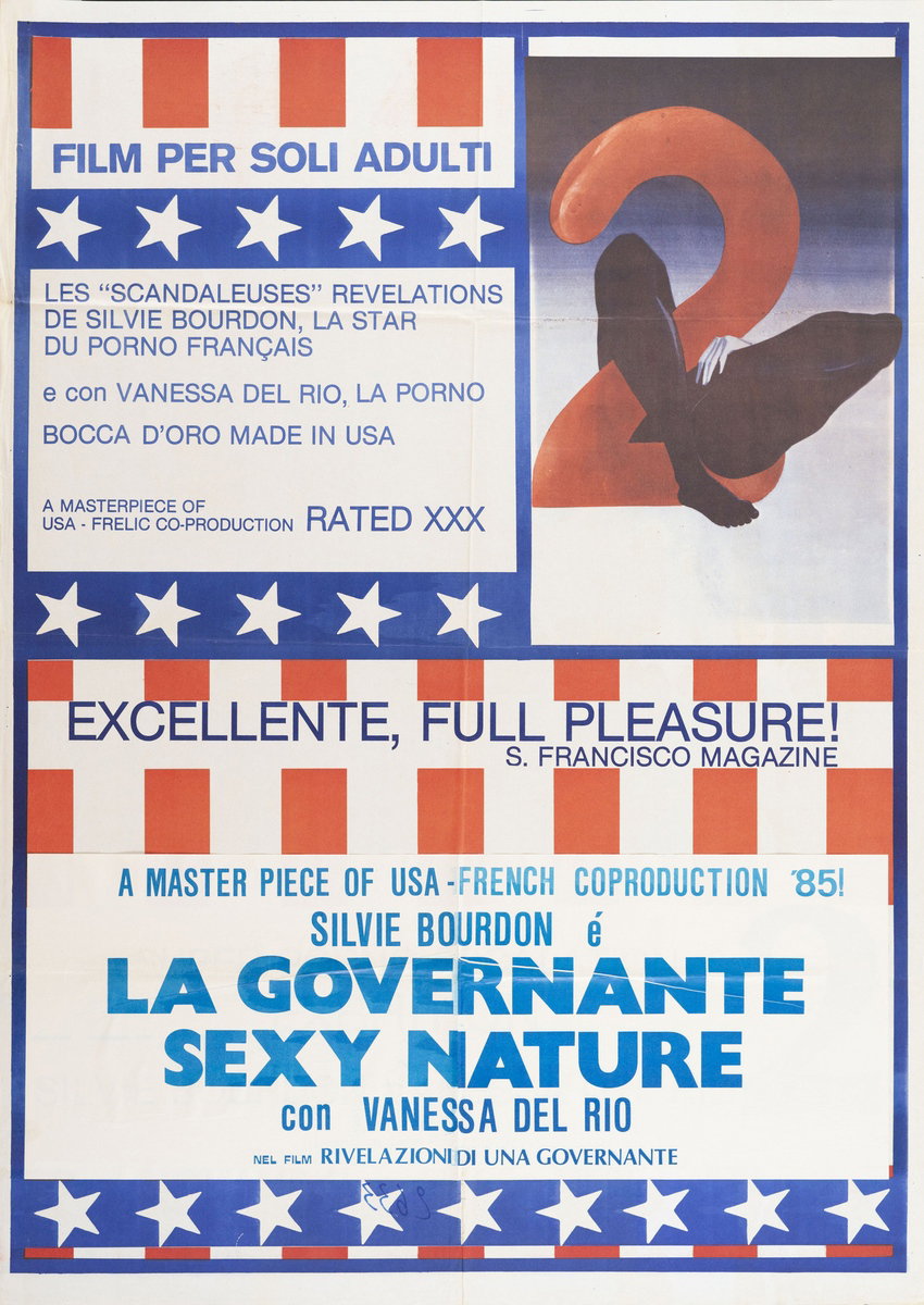 Manifesto 3 per il film Rivelazioni erotiche di una governante (1974)