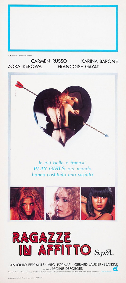 Locandina 2 per il film Ragazze in affitto S.p.A. (1980)