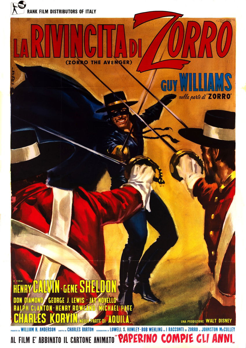 Zorro, the Avenger - Poster 1