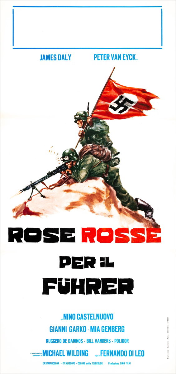 Locandina 2 for the film Red Roses for the Fuhrer (1968)