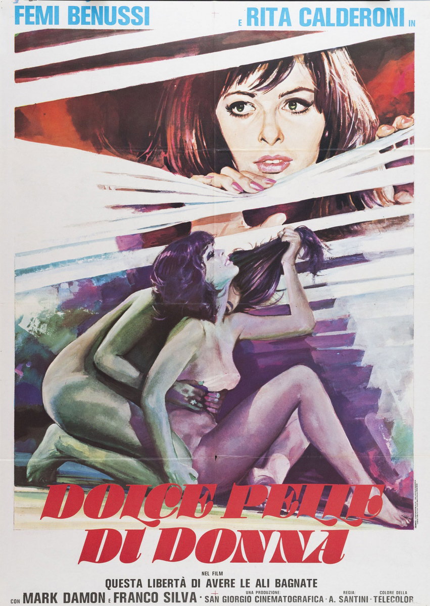 Manifesto 3 per il film Questa libertà di avere... le ali bagnate (1971)