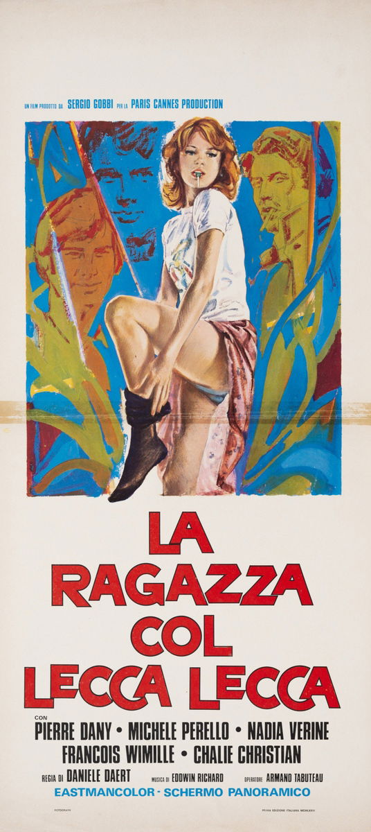 La ragazza col lecca lecca - Lobby Card 1
