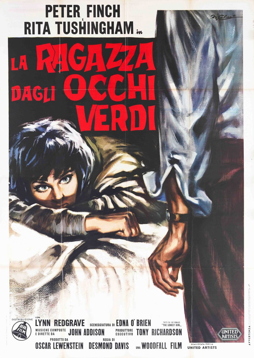 La ragazza dagli occhi verdi - Manifesto 1
