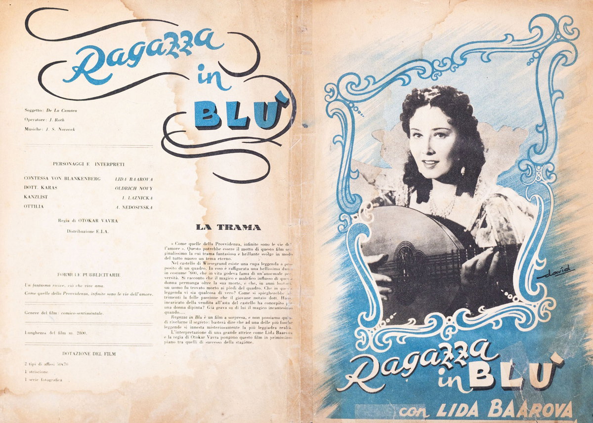 Lobby Card 2 for the film The Girl in Blue (1940)