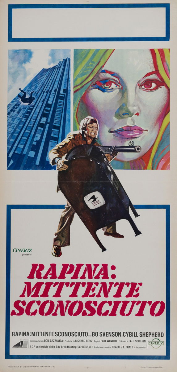 Rapina... mittente sconosciuto - Locandina 1