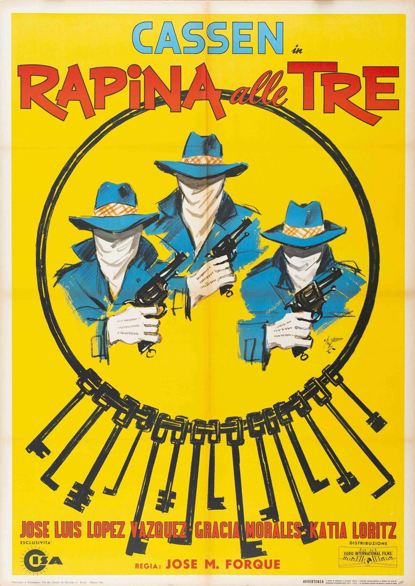 Rapina alle tre - Poster 1