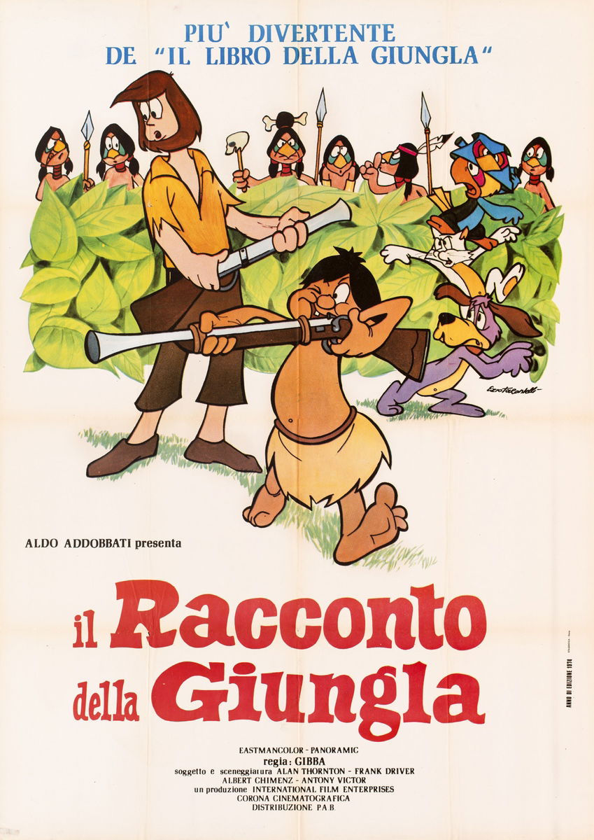 Il racconto della giungla - Manifesto 1