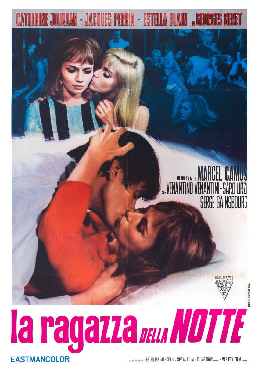 La ragazza della notte - Manifesto 2