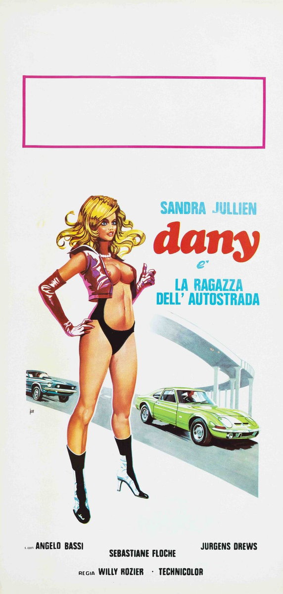 Locandina 2 per il film La ragazza dell'autostrada (1972)