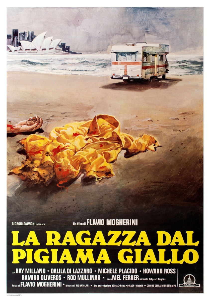 La ragazza dal pigiama giallo - Manifesto 1