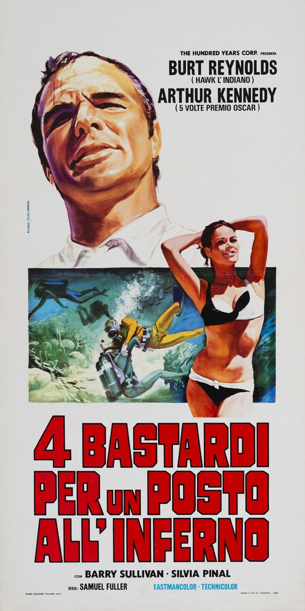 4 bastardi per un posto all'inferno - Locandina 1