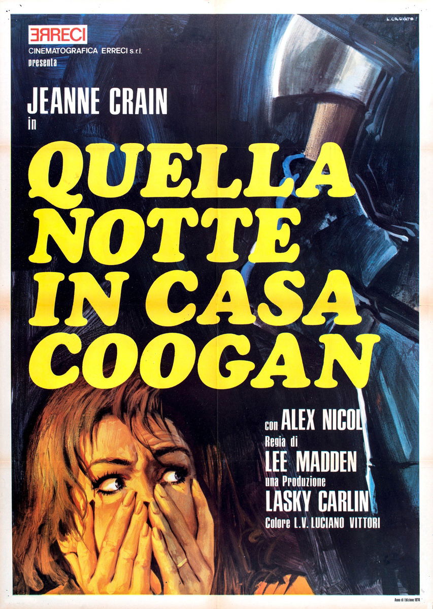 Quella notte in casa Coogan - Manifesto 1