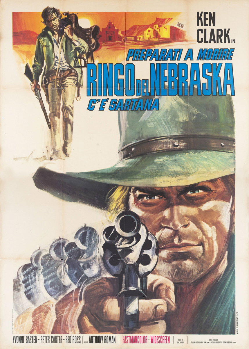 Poster 3 for the film Ringo del Nebraska (1966)