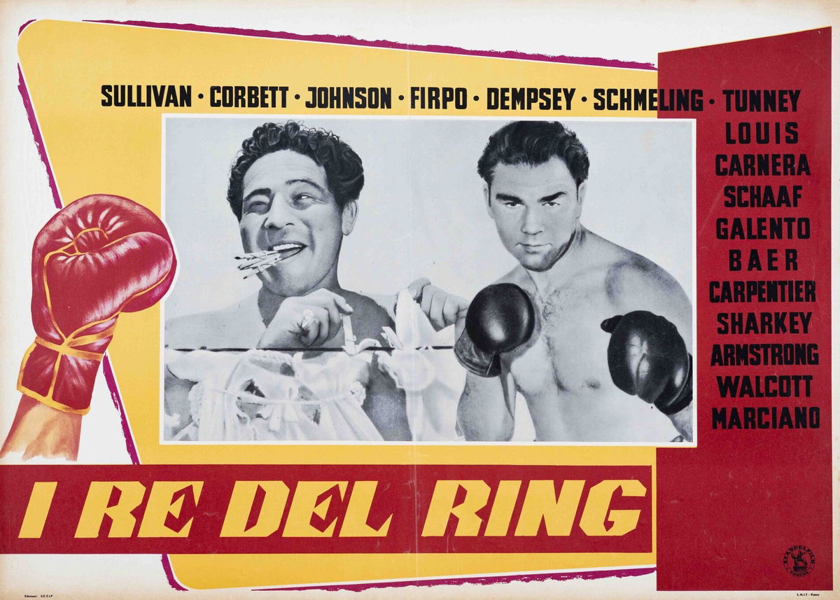 I re del ring - Mezzo secolo di pugilato - Fotobusta 1