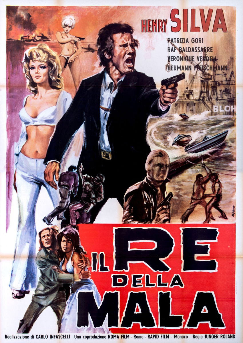 Il re della mala - Manifesto 1