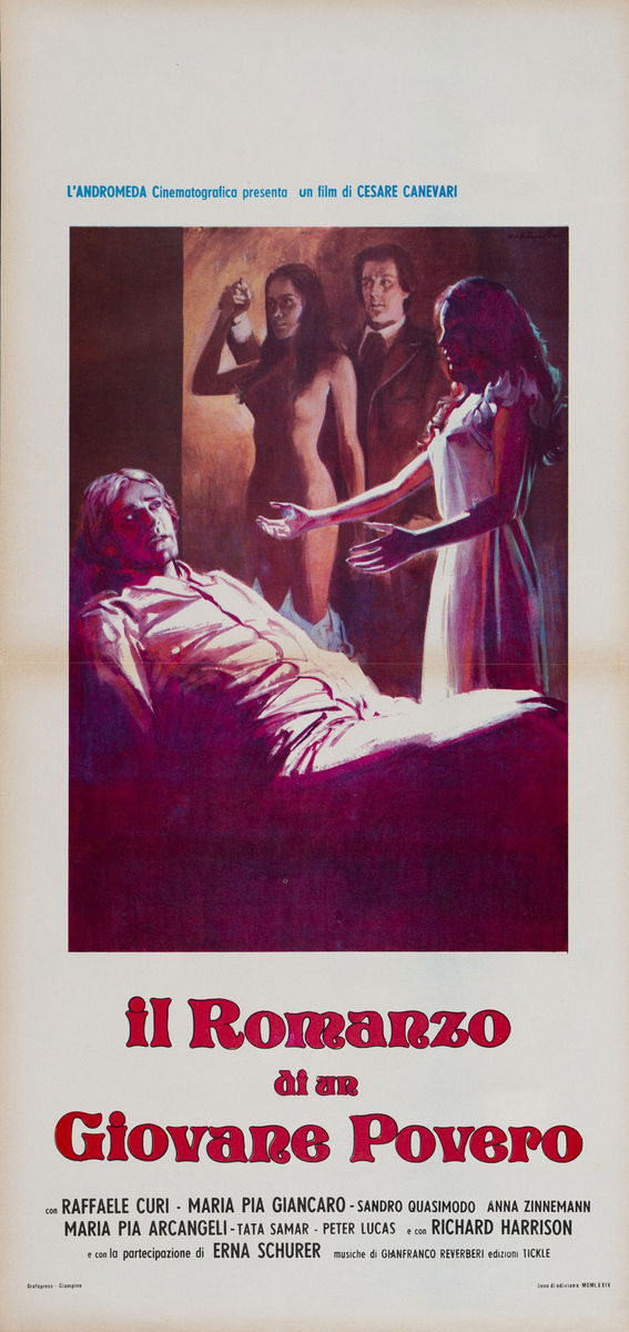 Il romanzo di un giovane povero - Lobby Card 1