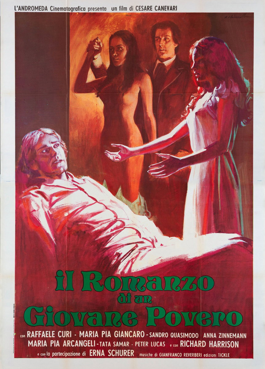 Poster 3 for the film Il romanzo di un giovane povero (1974)