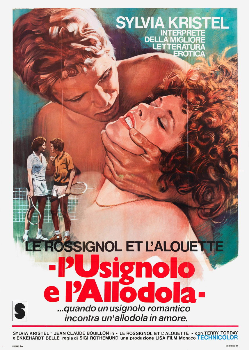Manifesto 3 per il film L'usignolo e l'allodola (1974)