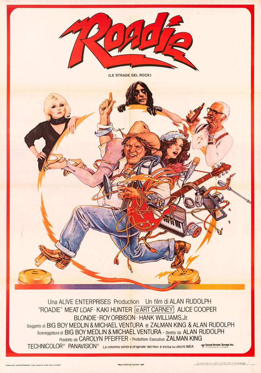 Roadie - Le strade del rock - Manifesto 1