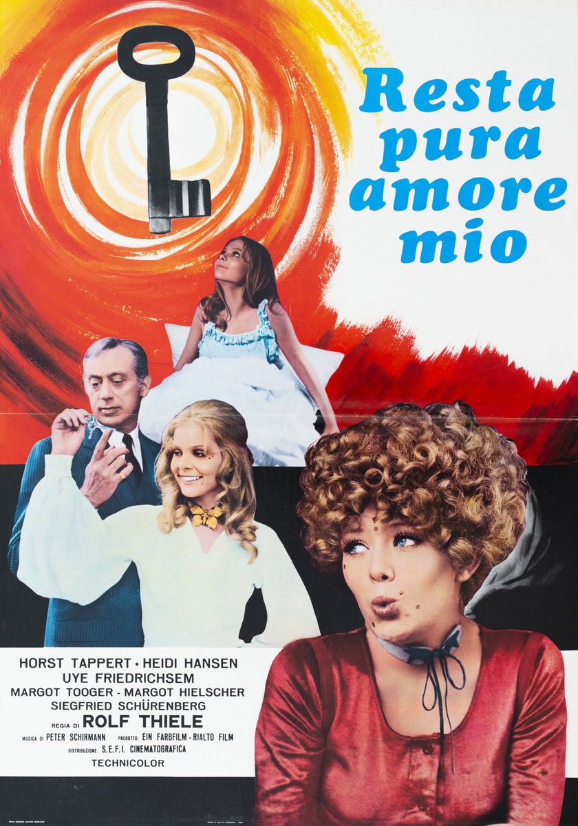 Manifesto 3 per il film Resta pura amore mio (1971)