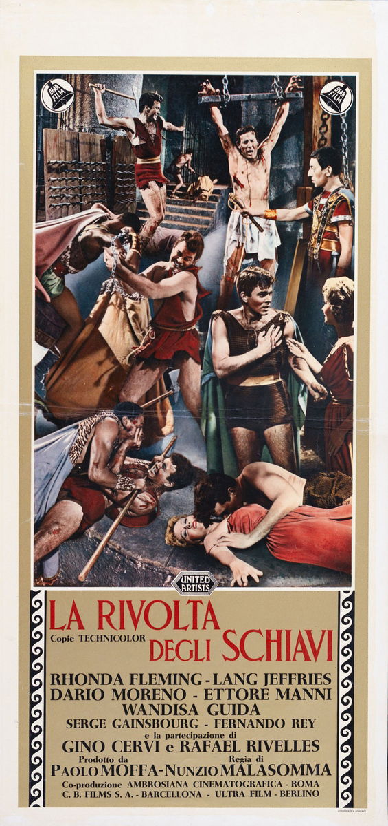 The Revolt of the Slaves - Lobby Card 1