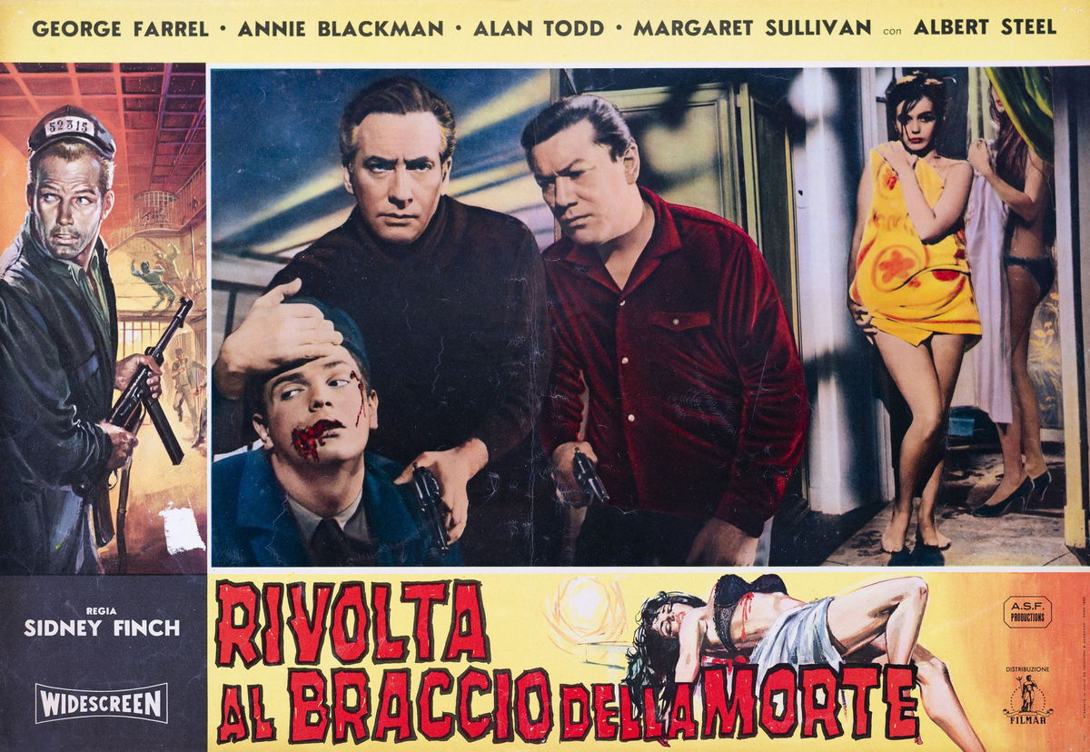 Rivolta al braccio della morte - Fotobusta 1