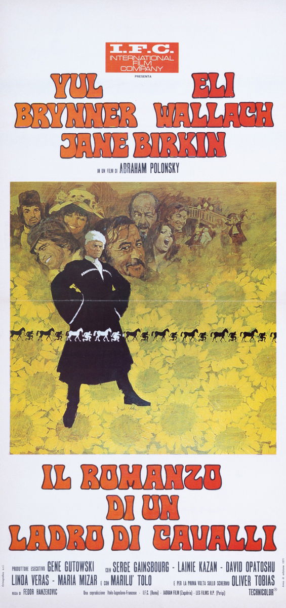 Romance of a Horsethief - Lobby Card 1