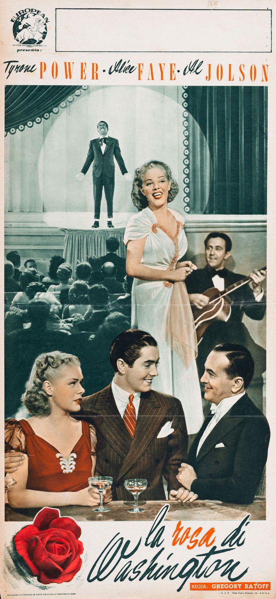 La rosa di Washington - Locandina 1