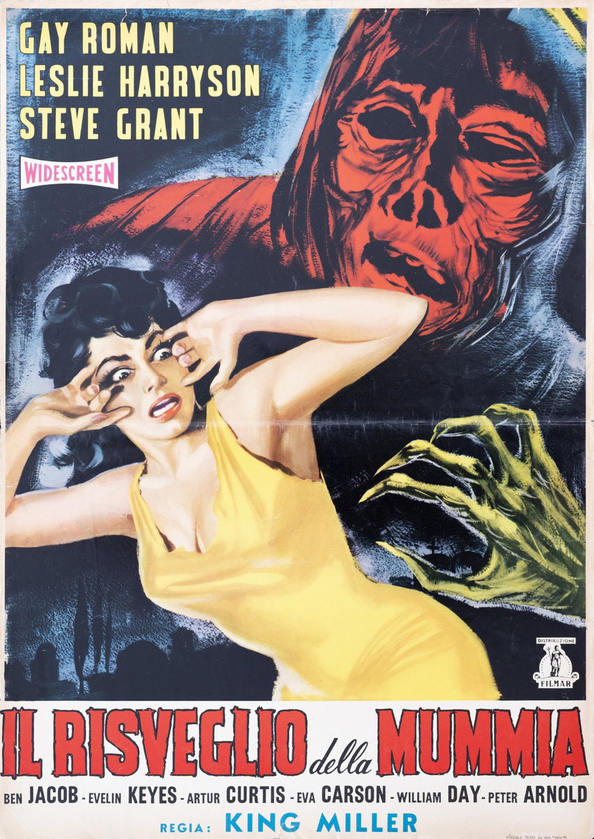 Poster 3 for the film The Aztec Mummy (1957)