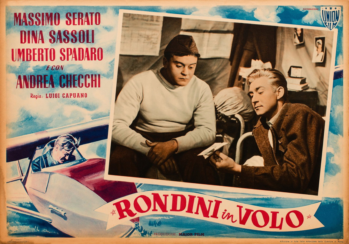 Fotobusta 5 per il film Rondini in volo (1950)