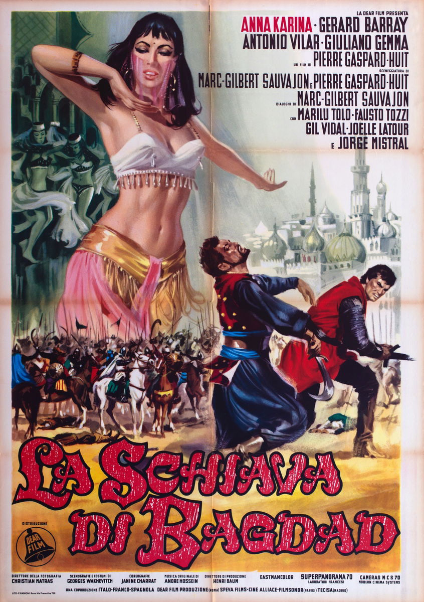 La schiava di Bagdad - Manifesto 1