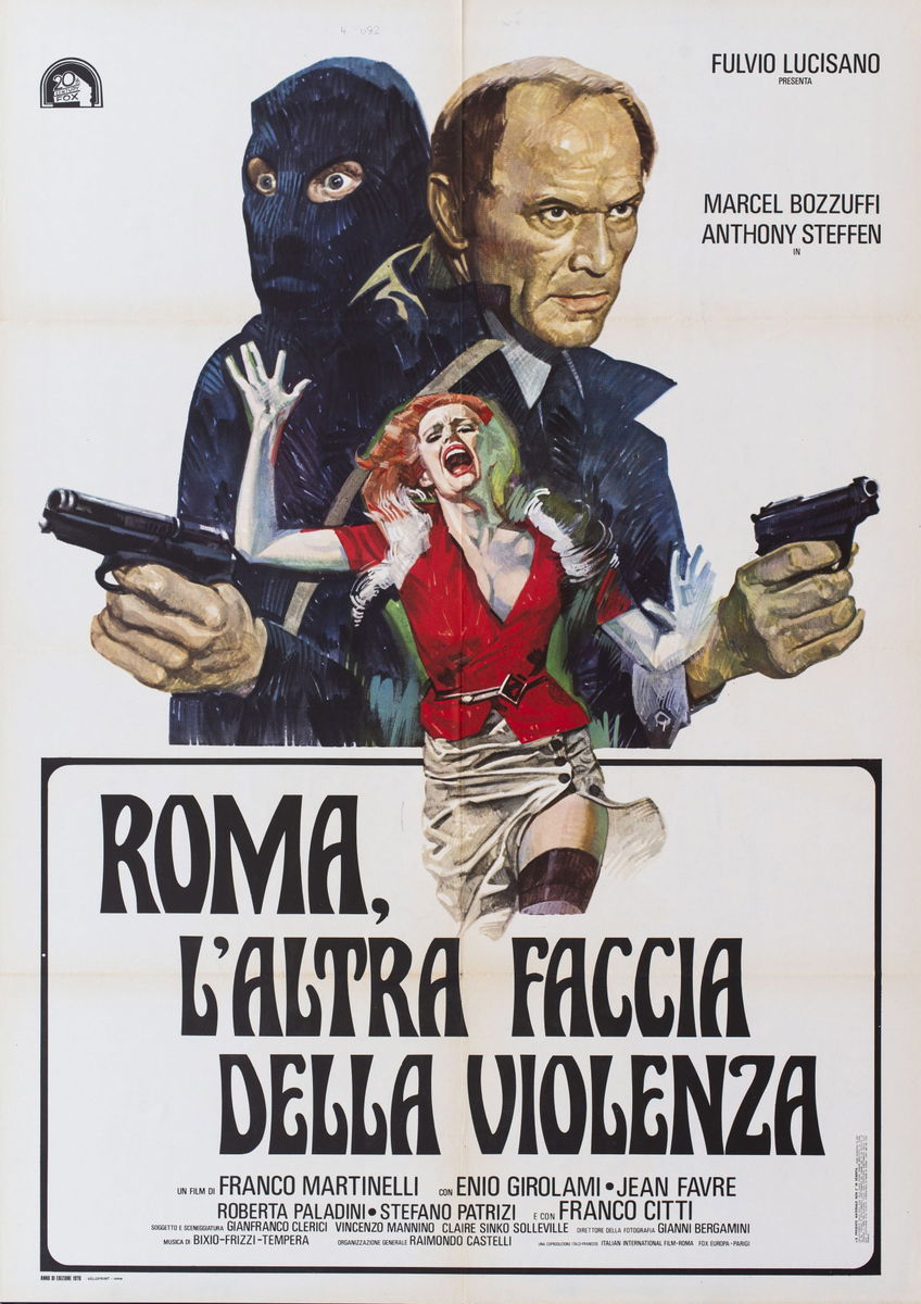 Roma l'altra faccia della violenza - Manifesto 1