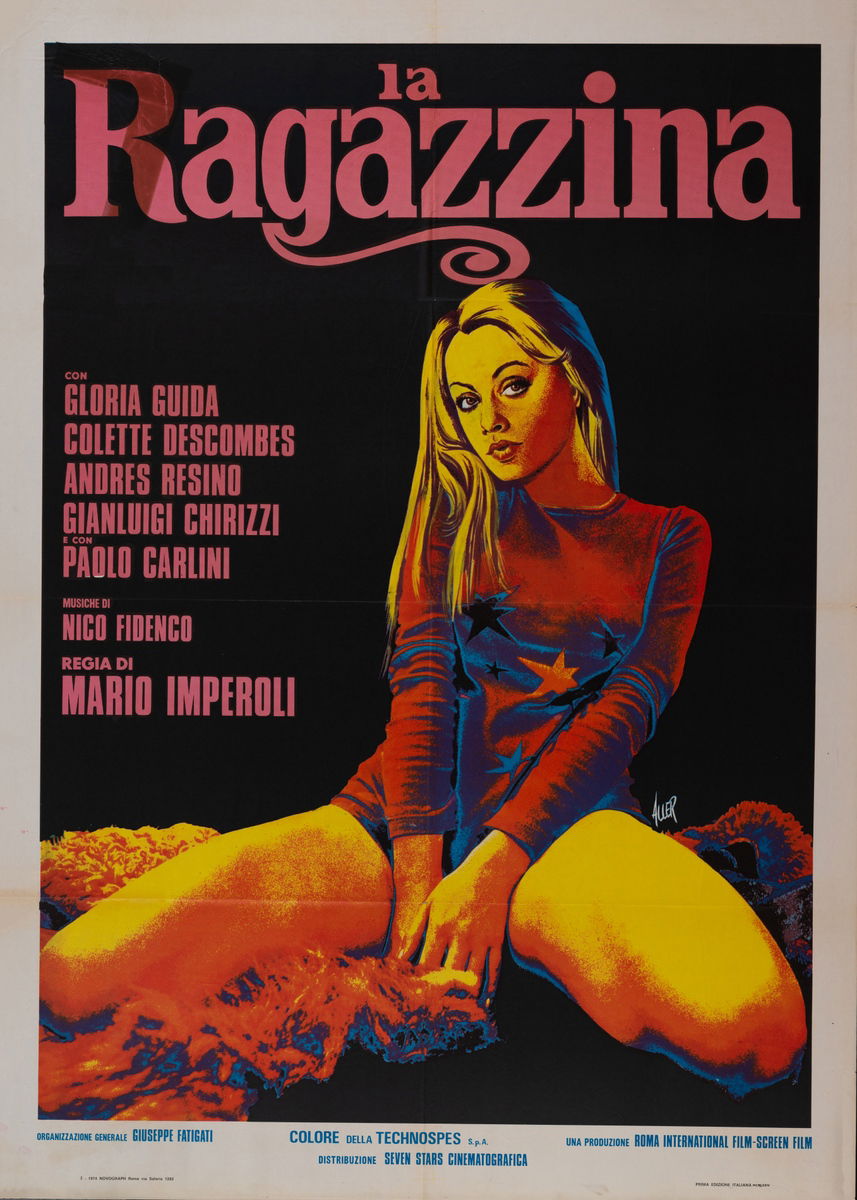 La ragazzina - Manifesto 1