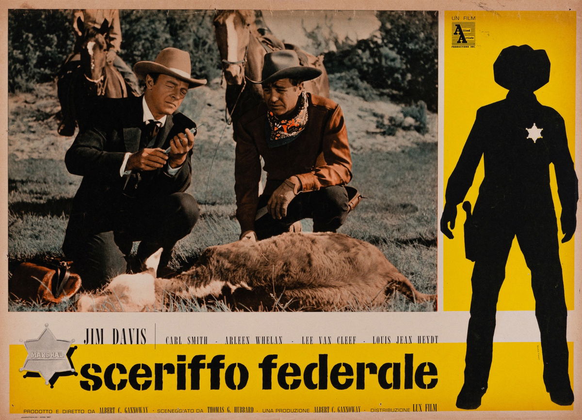 The Badge of Marshal Brennan - Fotobusta 1