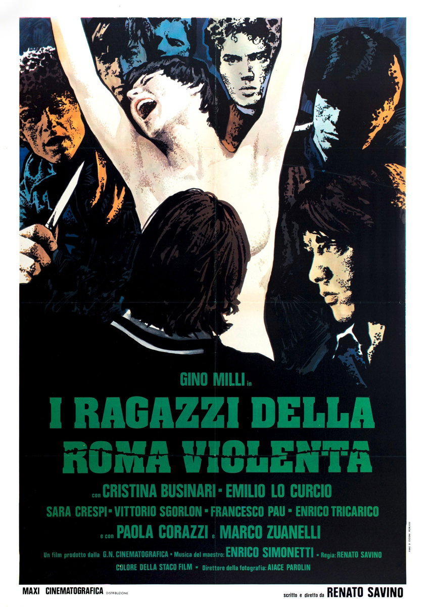 Poster 2 for the film The Children of Violent Rome (1976)