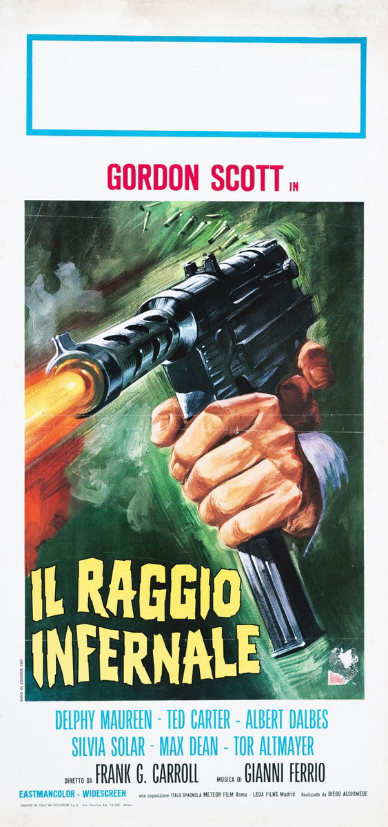 Il raggio infernale - Locandina 1