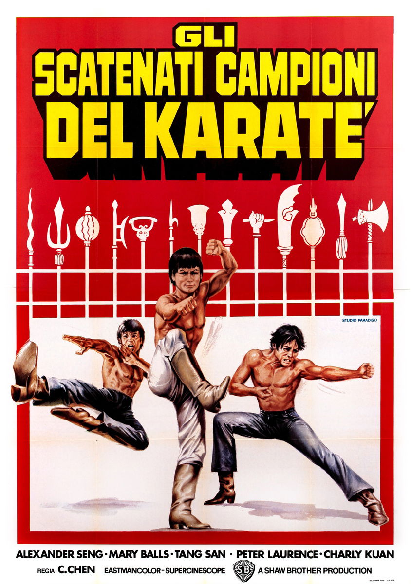 Gli scatenati campioni del karatè - Manifesto 1
