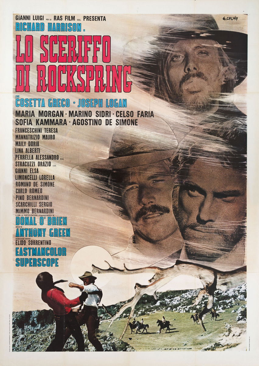 Lo sceriffo di Rockspring - Manifesto 1